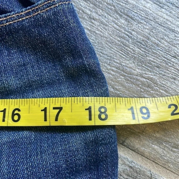 Gap 1969 demi panel sexy boot jeans Maternity size 6R Stretch Maternity - Picture 7 of 14